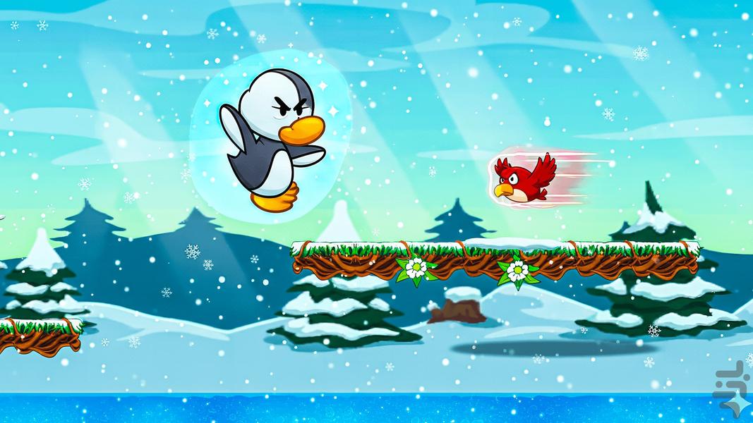 عصر یخبندان پنگوئنها - Gameplay image of android game