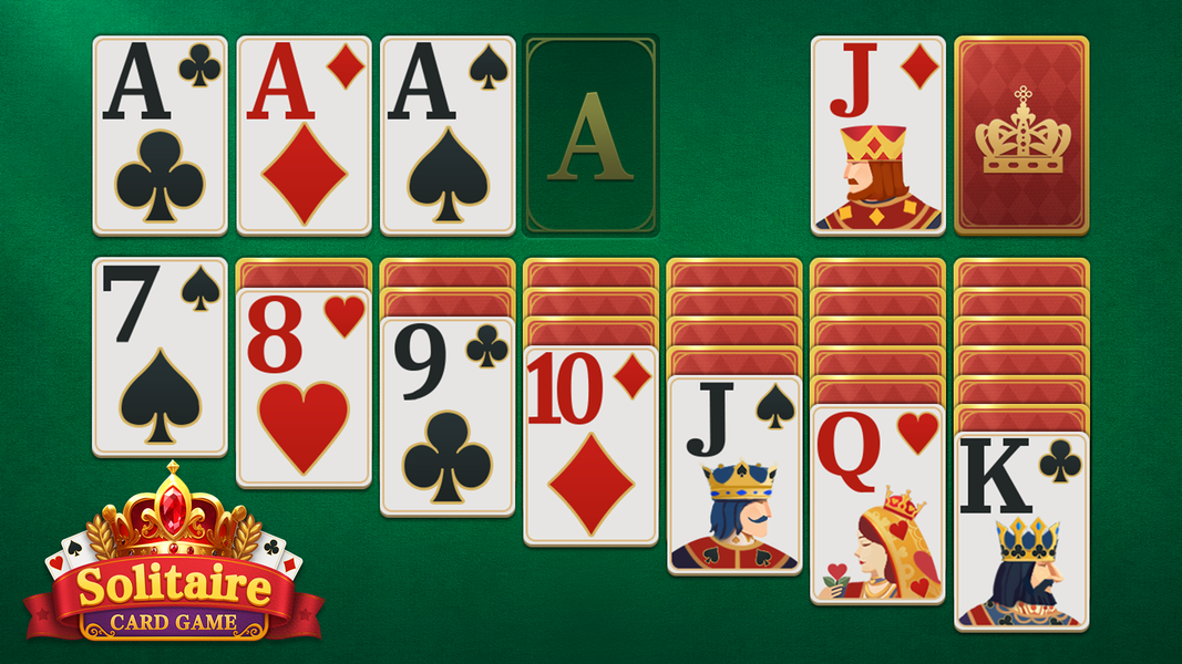 Solitaire - Card Game - عکس بازی موبایلی اندروید