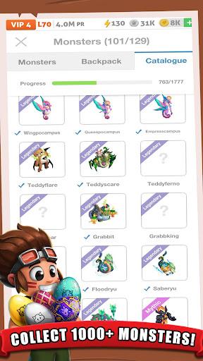 Battle Camp - Monster Catching - Gameplay image of android game