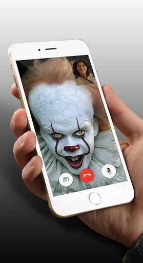Pennywise Fake Call - Fake Vid - Image screenshot of android app