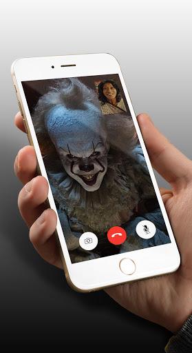 Pennywise Fake Call - Fake Vid - Image screenshot of android app