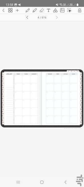 penly برنامه ریزی - عکس برنامه موبایلی اندروید