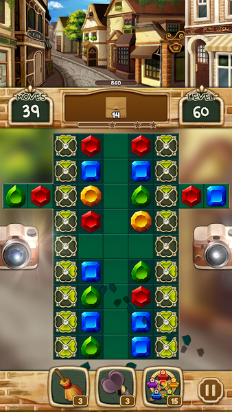 Jewel pretty alley: Match ۳ - عکس بازی موبایلی اندروید