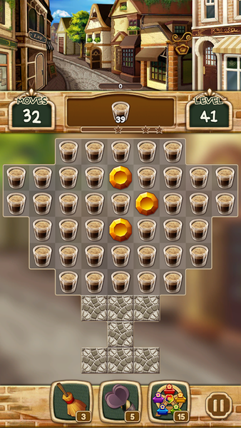 Jewel pretty alley: Match ۳ - عکس بازی موبایلی اندروید