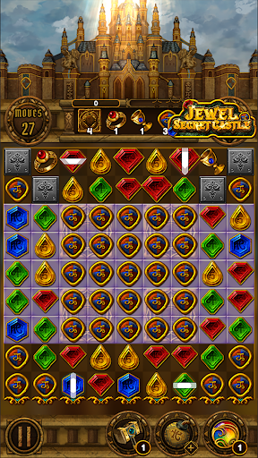 Jewel Secret Castle: Match 3 - عکس بازی موبایلی اندروید