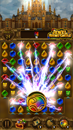 Jewel Secret Castle: Match ۳ - عکس بازی موبایلی اندروید