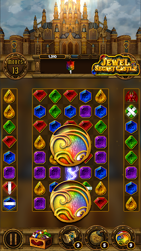Jewel Secret Castle: Match ۳ - عکس بازی موبایلی اندروید
