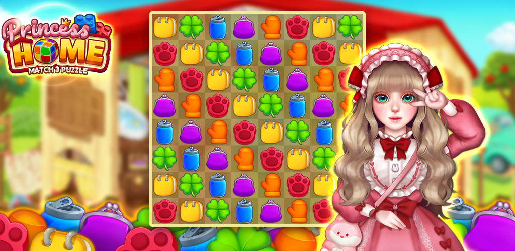 Princess Home: Match 3 Puzzle - Gameplay image of android game