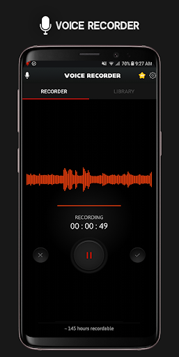 Voice Recorder - Noise Filter - Image screenshot of android app
