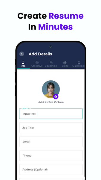 AI Resume Builder - CV Maker - عکس برنامه موبایلی اندروید
