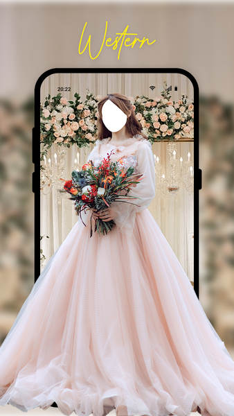 Wedding Dress Photo Editor - عکس برنامه موبایلی اندروید