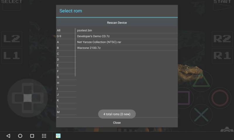 EmuPSX XL - عکس برنامه موبایلی اندروید