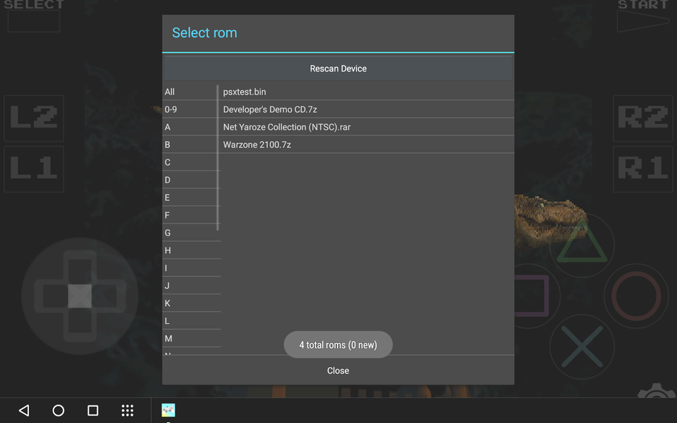EmuPSX XL - عکس برنامه موبایلی اندروید