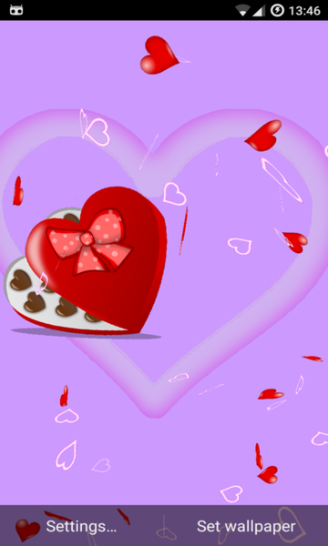 Happy Valentine LWP - Image screenshot of android app