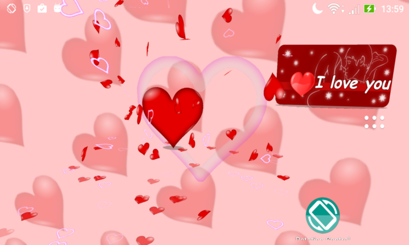 Happy Valentine LWP - Image screenshot of android app