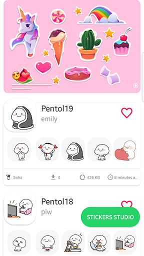 Pentol stickers Maker Animated for whatsapp 🤗 - عکس برنامه موبایلی اندروید