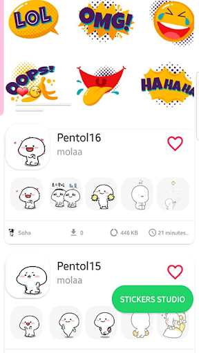 Pentol stickers Maker Animated for whatsapp 🤗 - عکس برنامه موبایلی اندروید
