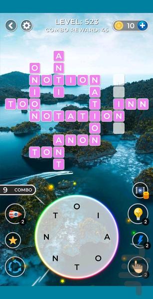 Word Connect: Crossword Game - Gameplay image of android game