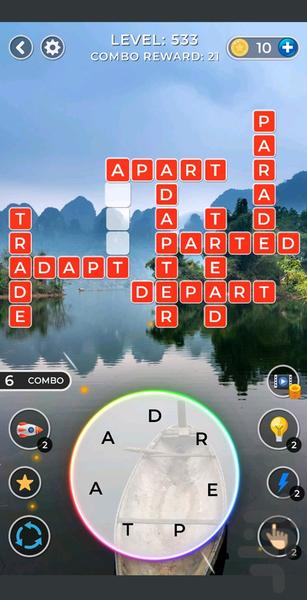 Word Connect: Crossword Game - Gameplay image of android game