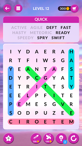 Wordscapes Search - Gameplay image of android game