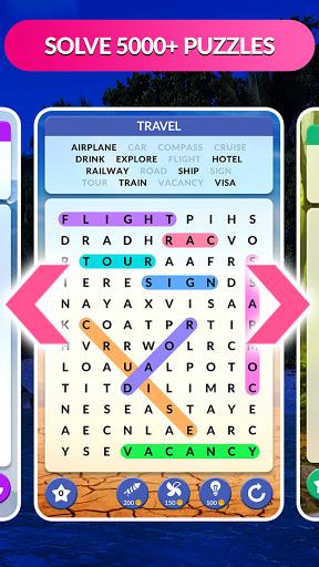 Wordscapes Search: Word Games - Gameplay image of android game