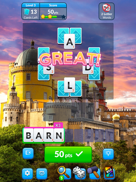 Wordscapes Solitaire - عکس بازی موبایلی اندروید