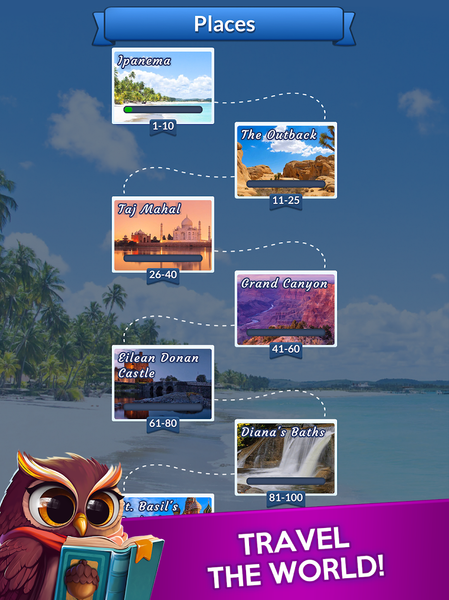 Wordscapes Solitaire - عکس بازی موبایلی اندروید