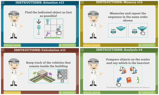 Neurobics: ۶۰ Brain Games - عکس بازی موبایلی اندروید