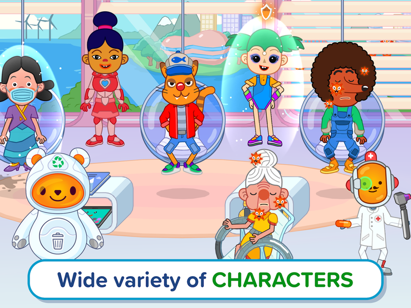 Pepi Hospital ۲: Flu Clinic - عکس بازی موبایلی اندروید