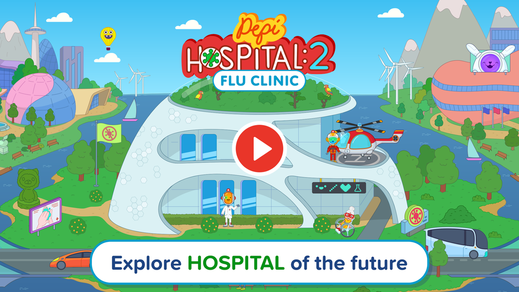 Pepi Hospital 2: Flu Clinic - عکس بازی موبایلی اندروید