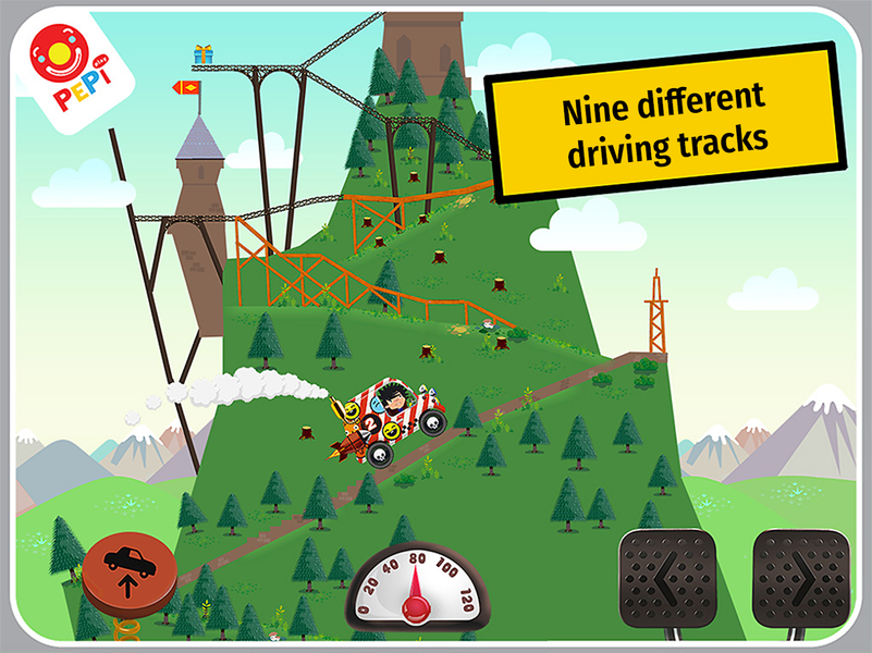 Pepi Ride: fun car racing - عکس بازی موبایلی اندروید