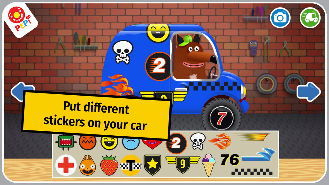 Pepi Ride: fun car racing - عکس بازی موبایلی اندروید