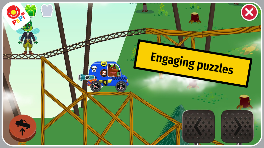 Pepi Ride: fun car racing - عکس بازی موبایلی اندروید