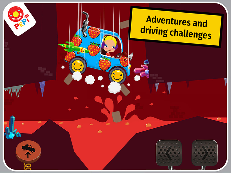 Pepi Ride: fun car racing - عکس بازی موبایلی اندروید