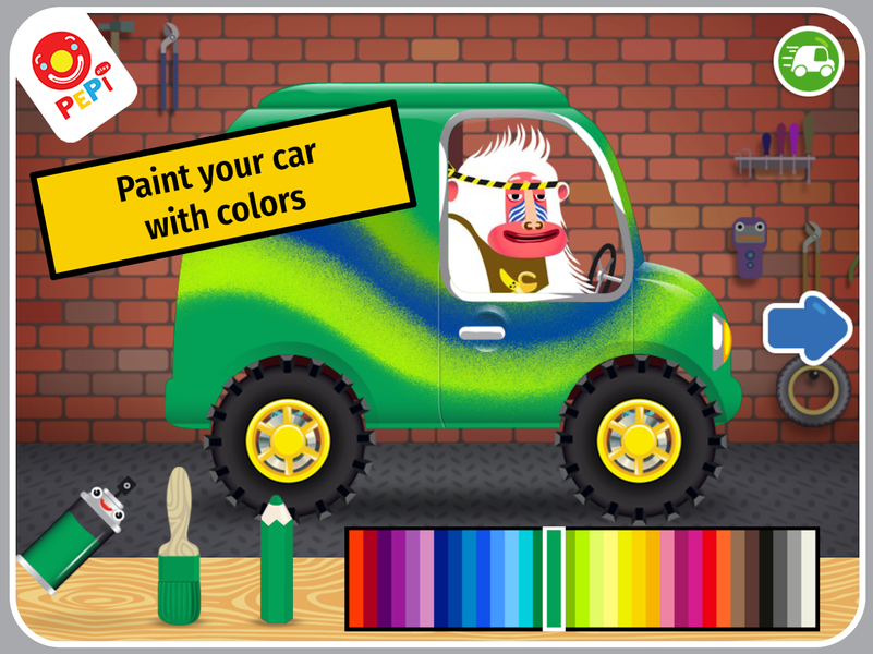 Pepi Ride: fun car racing - عکس بازی موبایلی اندروید