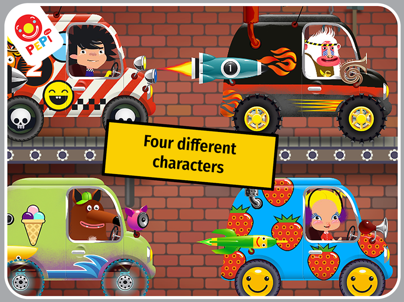 Pepi Ride: fun car racing - عکس بازی موبایلی اندروید