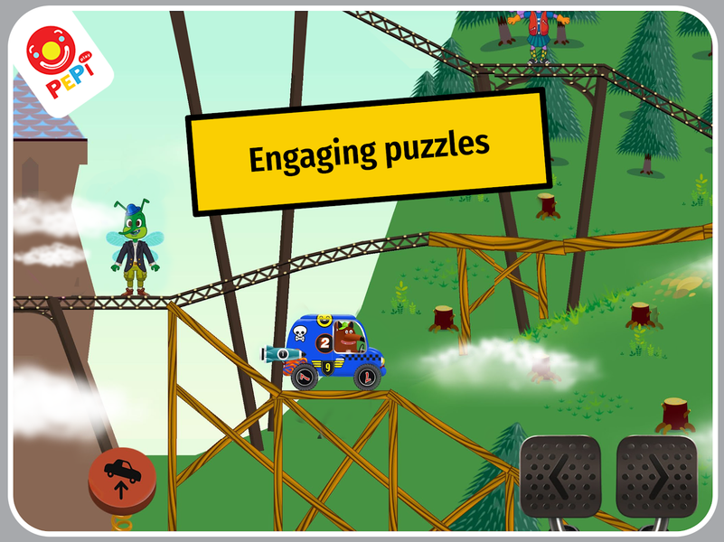 Pepi Ride: fun car racing - عکس بازی موبایلی اندروید