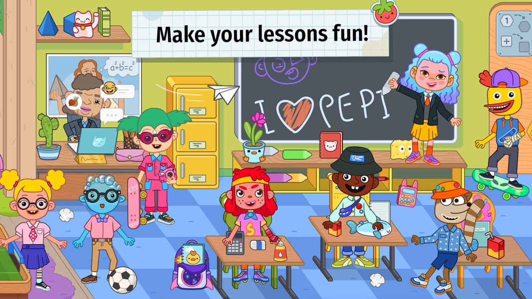 Pepi School: Playful Learning - عکس بازی موبایلی اندروید