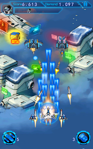 Fighter Aircraft Warfare ۲۰۱۷ - عکس بازی موبایلی اندروید