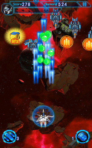 Fighter Aircraft Warfare ۲۰۱۷ - عکس بازی موبایلی اندروید