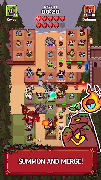 Coop TD - Gameplay image of android game