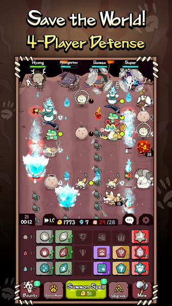 Epic Shaman Battle: ۴P Defense - عکس بازی موبایلی اندروید