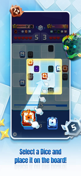 Random Dice: GO - Gameplay image of android game