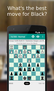 iChess - Chess Tactics/Puzzles - Gameplay image of android game