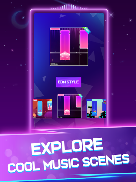 Magic Piano Rush - Music Star - Gameplay image of android game