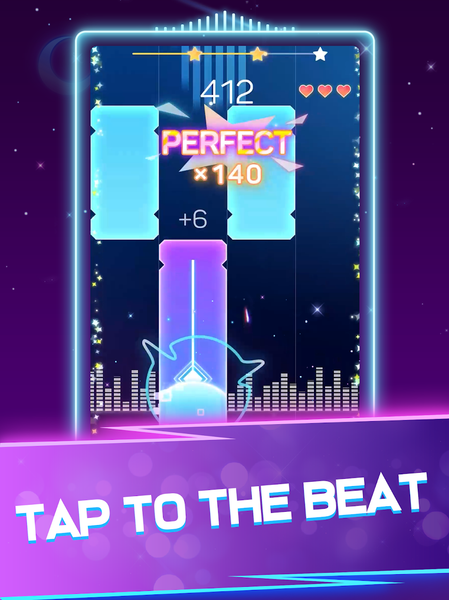 Magic Piano Rush - Music Star - Gameplay image of android game