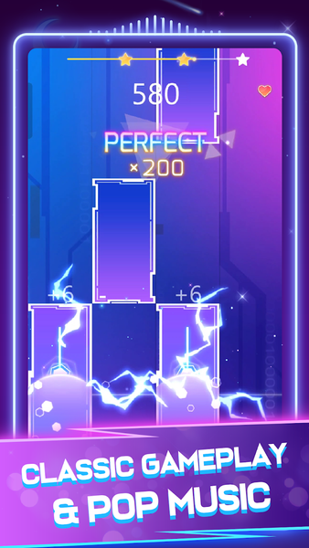 Magic Piano Rush - Music Star - Gameplay image of android game
