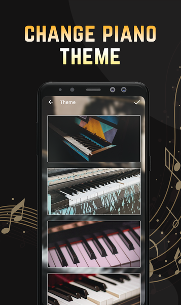 Learn Piano - Real Keyboard - عکس برنامه موبایلی اندروید