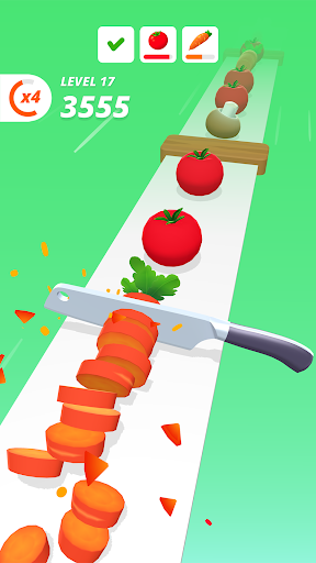 Perfect Slices - Gameplay image of android game