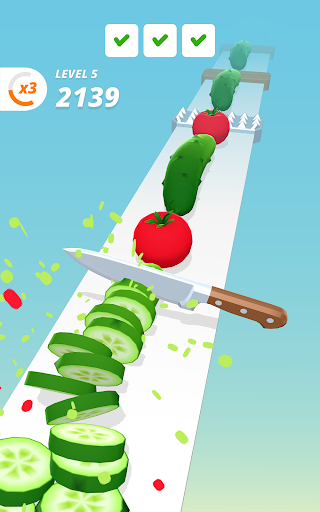 Perfect Slices - Gameplay image of android game